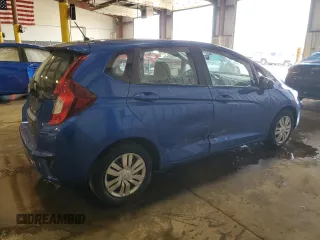 2017 Honda Fit LX with VIN JHMGK5H57HS010285, listed as a Copart auction lot 62520975 with 93,965 mi miles and Salvage title. Bid and sale history available at DreamBid. Image 3.