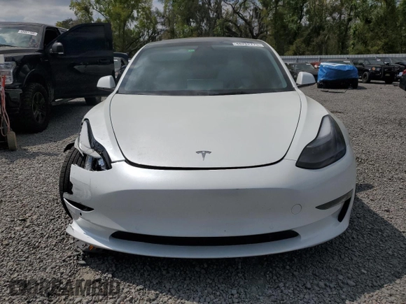 2022 Tesla Model 3 Long Range with VIN 5YJ3E1EB7NF342309, listed as a Copart auction lot 48282775 with 40,180 mi miles and Salvage Title. Bid and sale history available at DreamBid. Image 5.