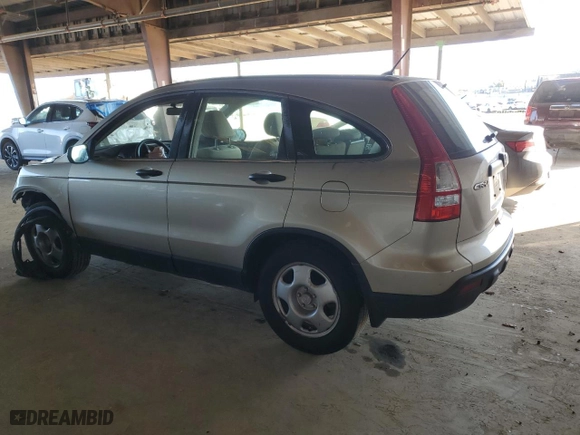2007 Honda CR-V LX with VIN JHLRE38397C042803, listed as a Copart auction lot 46951885 with 231,649 mi miles and Salvage Title. Bid and sale history available at carsss.com. Image 2.