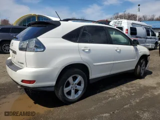 2004 Lexus RX 330 with VIN JTJHA31U540003756, listed as a Copart auction lot 52301975 with 0 mi miles and Salvage Title. Bid and sale history available at carsss.com. Image 3.