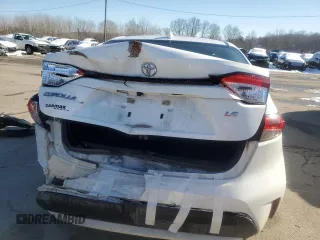 2020 Toyota Corolla LE with VIN JTDEPRAE8LJ034864, listed as a Copart auction lot 88708795 with 94,539 mi miles and Salvage Title. Bid and sale history available at DreamBid. Image 6.