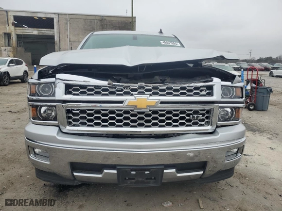 2015 Chevrolet Silverado 1500 LTZ with VIN 3GCPCSEC5FG518775, listed as a Copart auction lot 49001695 with 59,100 mi miles and Salvage Title. Bid and sale history available at carsss.com. Image 5.