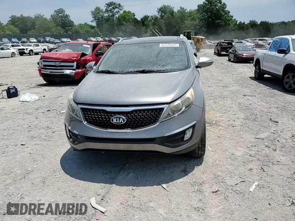 2016 Kia Sportage EX with VIN KNDPC3AC0G7853676, listed as a Copart auction lot 62220545 with 60,385 mi miles and Salvage title. Bid and sale history available at DreamBid. Image 14.