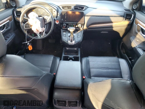 2021 Honda CR-V EX-L with VIN 2HKRW2H88MH664115, listed as a Copart auction lot 84248464 with 104,509 mi miles and Salvage Title. Bid and sale history available at carsss.com. Image 8.