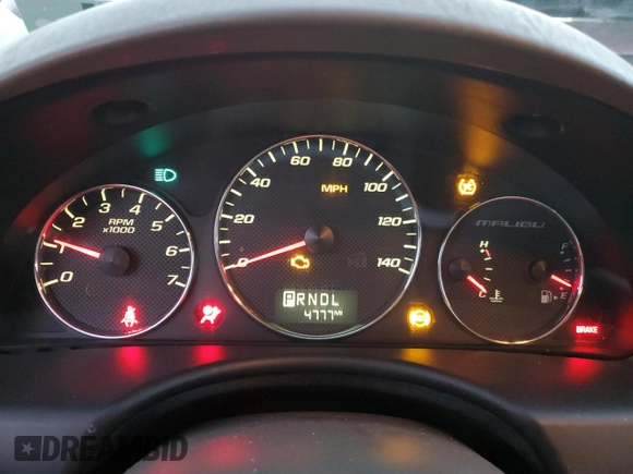 2005 Chevrolet Malibu Maxx LS with VIN 1G1ZT64845F129454, listed as a Copart auction lot 81922204 with 4,777 mi miles and Salvage Title. Bid and sale history available at carsss.com. Image 9.
