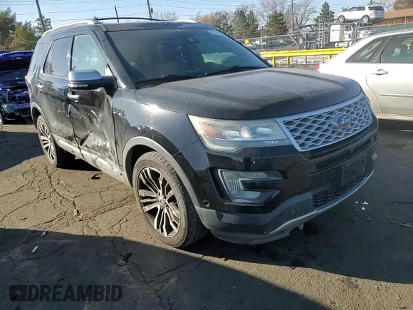 2016 Ford Explorer Platinum with VIN 1FM5K8HTXGGC66636, listed as a Copart auction lot 43134545 with 114,401 mi miles and Salvage Title. Bid and sale history available at DreamBid. Image 11.