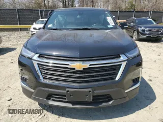 2023 Chevrolet Traverse LS with VIN 1GNERFKW9PJ279511, listed as a Copart auction lot 49934445 with 11,708 mi miles and Salvage title. Bid and sale history available at DreamBid. Image 5.