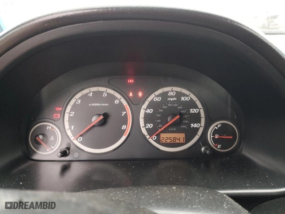 2003 Honda CR-V EX with VIN SHSRD77853U130046, listed as a Copart auction lot 88809725 with 225,841 mi miles and Salvage Title. Bid and sale history available at carsss.com. Image 9.