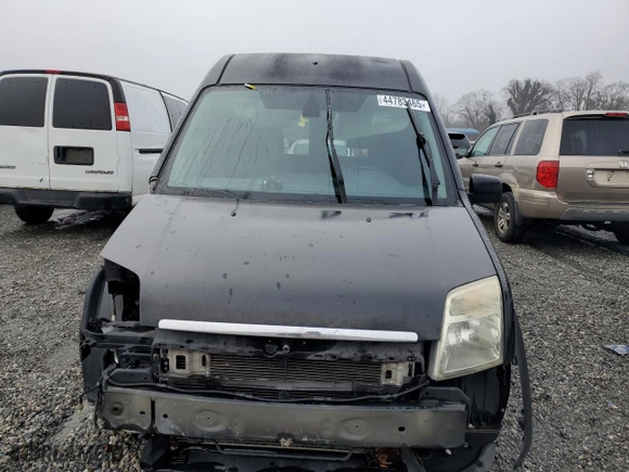 2012 Ford Transit Connect Wagon XLT with VIN NM0KS9BN8CT105675, listed as a Copart auction lot 44783465 with 193,163 mi miles and Salvage Title. Bid and sale history available at carsss.com. Image 5.