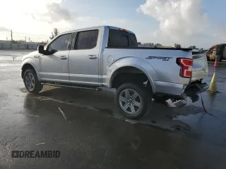 2018 Ford F-150 XL with VIN 1FTEW1EP4JFD83780, listed as a Copart auction lot 51045205 with 81,419 mi miles and Salvage Title. Bid and sale history available at carsss.com. Image 2.