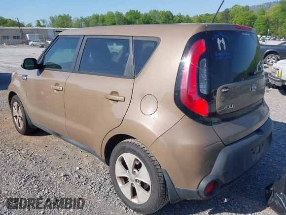 2015 Kia Soul with VIN KNDJN2A22F7137541, listed as a IAAI auction lot 42014753 with 226,370 mi miles. Bid and sale history available at carsss.com. Image 3.
