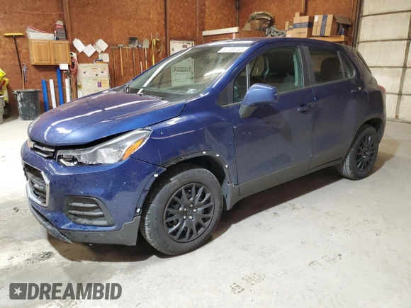 2017 Chevrolet Trax LS with VIN 3GNCJKSB6HL219992, listed as a Copart auction lot 50788735 with 137,165 mi miles and Salvage Title. Bid and sale history available at carsss.com. Image 1.