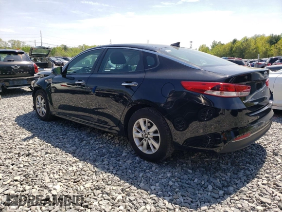 2016 Kia Optima LX with VIN 5XXGT4L35GG098275, listed as a Copart auction lot 56706895 with 114,043 mi miles and Salvage title. Bid and sale history available at DreamBid. Image 2.