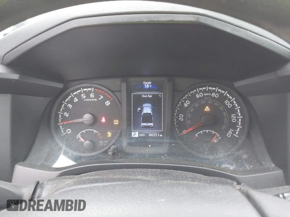 2022 Toyota Tacoma SR with VIN 3TMCZ5ANXNM457736, listed as a IAAI auction lot 41708016 with 44,351 mi miles and . Bid and sale history available at DreamBid. Image 7.