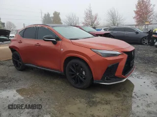 2023 Lexus NX with VIN 2T2KGCEZ8PC030839, listed as a Copart auction lot 82138494 with 17,663 mi miles and Salvage Title. Bid and sale history available at carsss.com. Image 4.