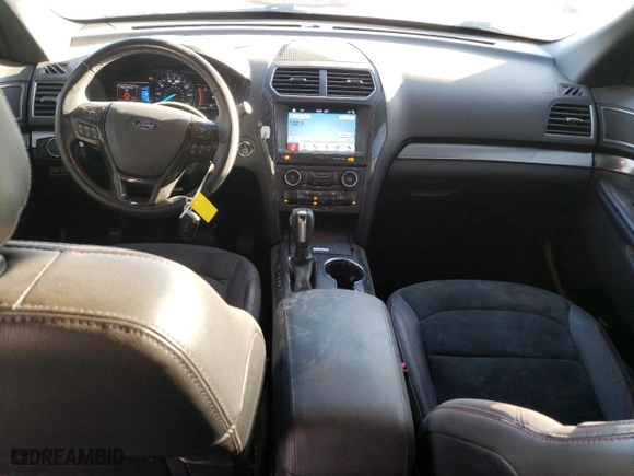2018 Ford Explorer XLT with VIN 1FM5K7D88JGC54827, listed as a Copart auction lot 47766975 with 80,269 mi miles and Salvage Title. Bid and sale history available at carsss.com. Image 8.