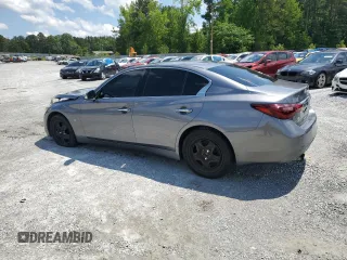 2019 Infiniti Q50 Luxe z VIN JN1EV7AR4KM559305, wystawiony jako Copart lot #54353455 z przebiegiem 85 131 mil mil oraz Nie do naprawy • Non repairable. Historia ofert i sprzedaży dostępna na DreamBid. Obrazek 2.