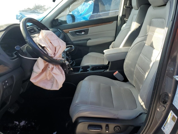 2021 Honda CR-V EX-L with VIN 2HKRW2H85MH629953, listed as a Copart auction lot 87697685 with 79,676 mi miles and Salvage Title. Bid and sale history available at carsss.com. Image 7.