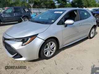2019 Toyota Corolla Hatchback SE with VIN JTNK4RBE4K3055431, listed as a Copart auction lot 66910604 with 96,443 mi miles and Salvage Title. Bid and sale history available at carsss.com. Image 1.