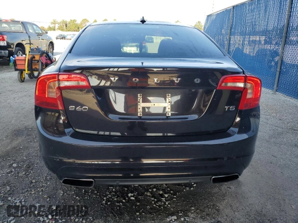 2015 Volvo S60 T5 Drive-E Premier with VIN YV140MFK0F2354299, listed as a Copart auction lot 53264405 with 72,867 mi miles and Salvage title. Bid and sale history available at DreamBid. Image 6.