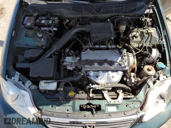 2000 Honda Civic LX with VIN 1HGEJ6677YL027802, listed as a Copart auction lot 52995445 with 221,233 mi miles and Salvage Title. Bid and sale history available at carsss.com. Image 11.