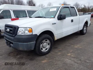 2008 Ford F-150 XL with VIN 1FTPX125X8KD04395, listed as a IAAI auction lot 41681826 with 157,346 mi miles. Bid and sale history available at carsss.com. Image 2.