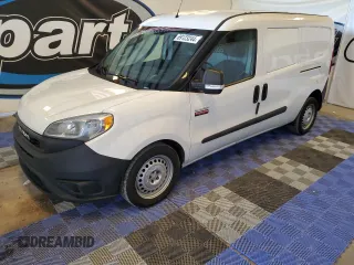 2020 Ram ProMaster City Cargo Tradesman with VIN ZFBHRFAB3L6R56654, listed as a Copart auction lot 69123244 with 255,278 mi miles and Clean Title. Bid and sale history available at DreamBid. Image 1.