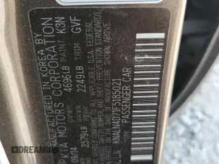 2015 Kia Cadenza Premium with VIN KNALN4D71F5185021, listed as a Copart auction lot 69857384 with 120,488 mi miles and Salvage Title. Bid and sale history available at carsss.com. Image 12.