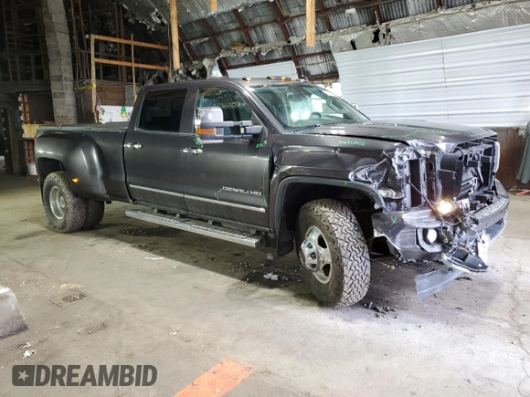 2016 GMC Sierra 3500HD Denali z VIN 1GT42YE83GF142410, wystawiony jako Copart lot #49628925 z przebiegiem 210 385 mil mil oraz Szkoda całkowita • Salvage title. Historia ofert i sprzedaży dostępna na DreamBid. Obrazek 4.