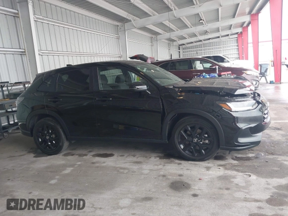 2023 Honda HR-V Sport with VIN 3CZRZ1H55PM736372, listed as a IAAI auction lot 41653693 with 24,553 mi miles. Bid and sale history available at carsss.com. Image 13.