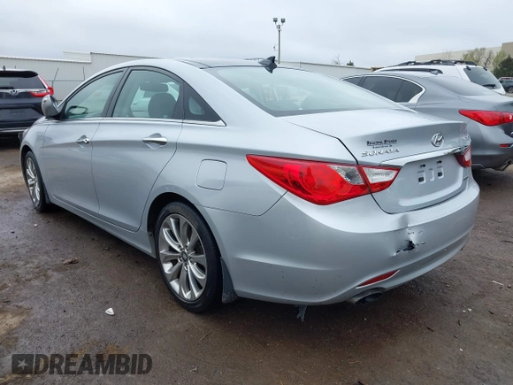 2012 Hyundai Sonata SE with VIN 5NPEC4AB1CH434939, listed as a IAAI auction lot 41878416 with 123,028 mi miles and . Bid and sale history available at DreamBid. Image 3.