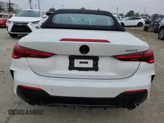 2025 BMW 4 Series 430i with VIN WBA33DB06SCS07578, listed as a Copart auction lot 50272185 with 5,169 mi miles and Salvage Title. Bid and sale history available at carsss.com. Image 6.