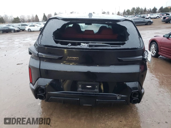 2023 BMW XM z VIN 5YM23CS05P9S12744, wystawiony jako Copart lot #43061175 z przebiegiem Nie podano mil oraz Szkoda całkowita • Salvage title. Historia ofert i sprzedaży dostępna na DreamBid. Obrazek 6.