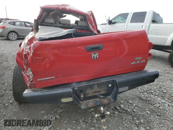 2007 Dodge 2500 Laramie with VIN 3D7KS29A67G820847, listed as a Copart auction lot 50812353 with Not Provided miles and Non Repairable. Bid and sale history available at DreamBid. Image 6.