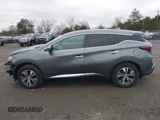2020 Nissan Murano S with VIN 5N1AZ2AS7LN133105, listed as a IAAI auction lot 41145449 with 83,153 mi miles and . Bid and sale history available at DreamBid. Image 14.