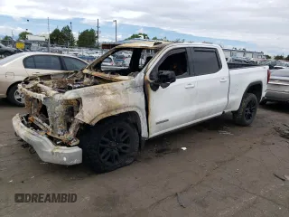 2021 GMC Sierra 1500 Elevation z VIN 3GTU9CET3MG376107, wystawiony jako Copart lot #61119884 z przebiegiem Nie podano mil oraz Nie do naprawy • Non repairable. Historia ofert i sprzedaży dostępna na DreamBid. Obrazek 1.