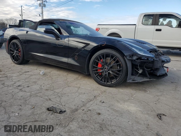 2018 Chevrolet Corvette 1LT with VIN 1G1YB3D7XJ5100884, listed as a Copart auction lot 86205274 with 59,229 mi miles and Salvage Title. Bid and sale history available at carsss.com. Image 4.