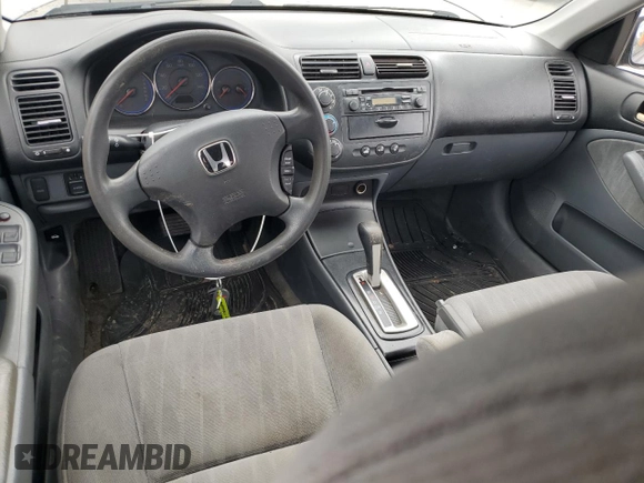 2005 Honda Civic LX z VIN 2HGES16575H577864, wystawiony jako Copart lot #55830085 z przebiegiem Nie podano mil oraz Szkoda całkowita • Salvage title. Historia ofert i sprzedaży dostępna na DreamBid. Obrazek 8.