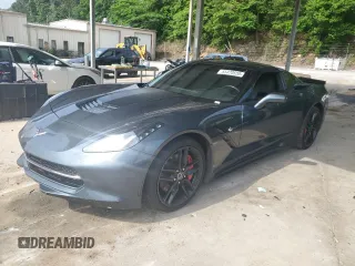 2019 Chevrolet Corvette Z51 1LT z VIN 1G1YH2D76K5111942, wystawiony jako Copart lot #55470555 z przebiegiem 37 538 mil mil oraz Szkoda całkowita • Salvage title. Historia ofert i sprzedaży dostępna na DreamBid. Obrazek 1.