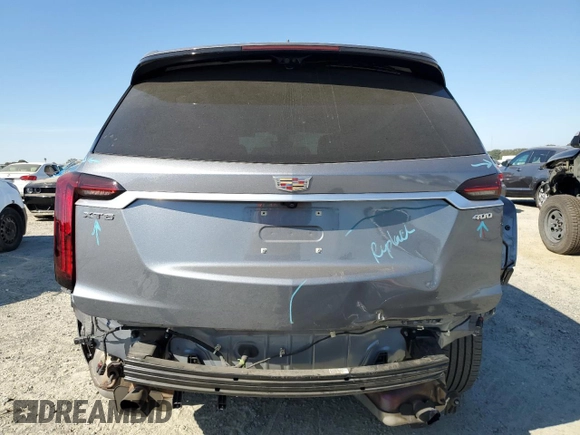 2021 Cadillac XT6 Premium Luxury with VIN 1GYKPCRS6MZ182812, listed as a Copart auction lot 72259754 with 39,451 mi miles and Salvage Title. Bid and sale history available at carsss.com. Image 6.