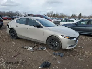 2025 Mazda 3 S Select Sport with VIN JM1BPABM6S1755922, listed as a Copart auction lot 50626925 with 2,794 mi miles and Salvage Title. Bid and sale history available at DreamBid. Image 4.