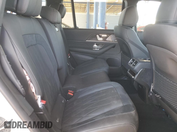 2021 Mercedes-Benz GLS with VIN 4JGFF8KE1MA391073, listed as a Copart auction lot 89348815 with 0 mi miles and Salvage Title. Bid and sale history available at carsss.com. Image 11.