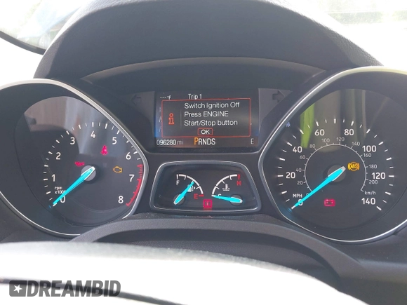 2018 Ford Escape Titanium with VIN 1FMCU9J92JUB01162, listed as a IAAI auction lot 42495112 with 96,280 mi miles and . Bid and sale history available at DreamBid. Image 7.