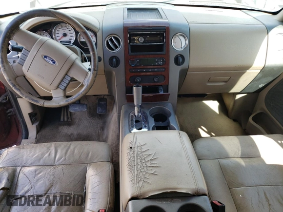 2005 Ford F-150 XLT with VIN 1FTPW14555KC75366, listed as a Copart auction lot 65283555 with 226,491 mi miles and Clean title. Bid and sale history available at DreamBid. Image 8.