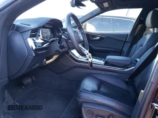 2019 Audi Q8 Premium Plus with VIN WA1EVAF14KD030993, listed as a Copart auction lot 39435663 with 57,547 mi miles. Bid and sale history available at carsss.com. Image 7.