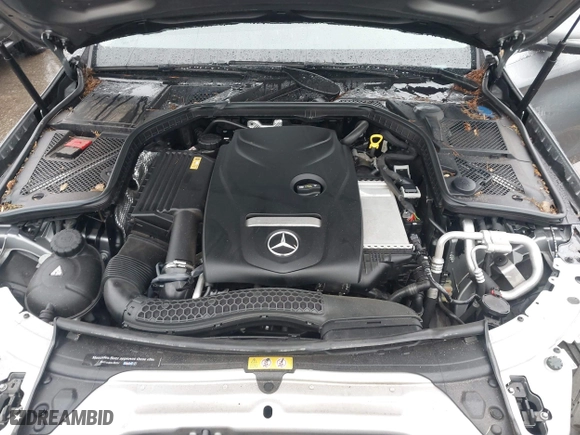 2015 Mercedes-Benz C-Class C 300 with VIN 55SWF4JB8FU057426, listed as a IAAI auction lot 41558621 with 106,655 mi miles. Bid and sale history available at carsss.com. Image 10.