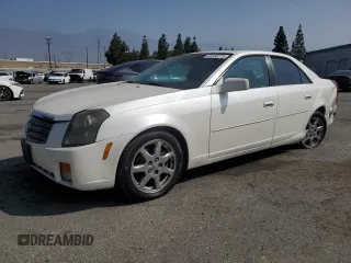 2003 Cadillac CTS with VIN 1G6DM57N630112961, listed as a Copart auction lot 62336275 with 186,659 mi miles and Salvage title. Bid and sale history available at DreamBid. Image 1.