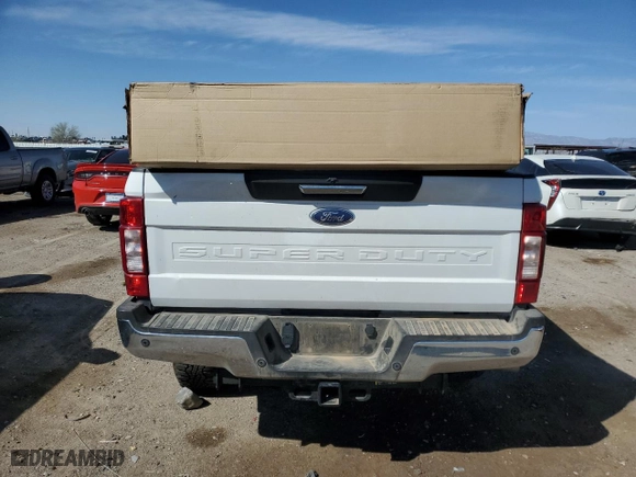 2022 Ford Super Duty F-350 SRW XL with VIN 1FT8W3BT0NED22013, listed as a Copart auction lot 48550585 with NaN miles and Salvage Title. Bid and sale history available at carsss.com. Image 6.
