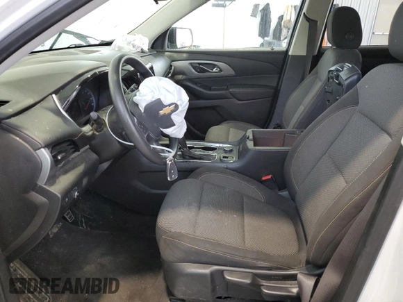 2020 Chevrolet Traverse LS with VIN 1GNERFKW8LJ314419, listed as a Copart auction lot 53646665 with 67,630 mi miles and Salvage Title. Bid and sale history available at carsss.com. Image 7.
