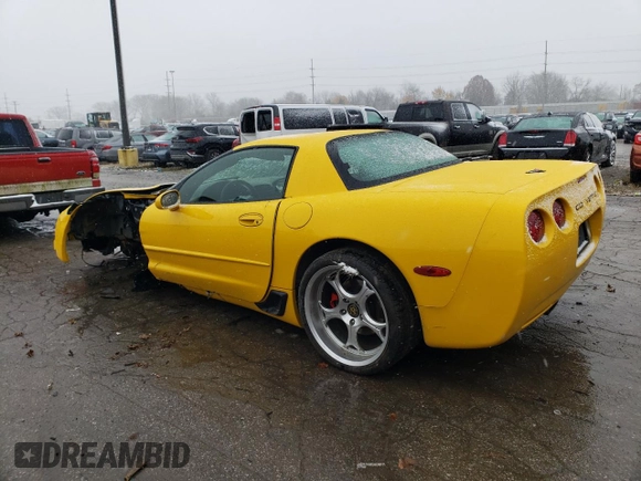 2001 Chevrolet Corvette Z06 with VIN 1G1YY12S415132742, listed as a Copart auction lot 80775174 with 81,533 mi miles and Salvage Title. Bid and sale history available at carsss.com. Image 2.